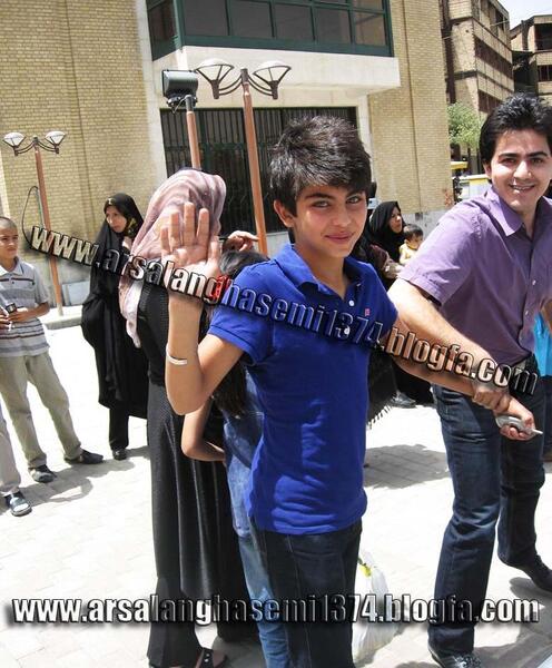 عکس ارسلان قاسمی در فیلم فاصله ها