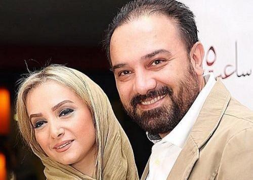 عکس برزو ارجمند و همسرش