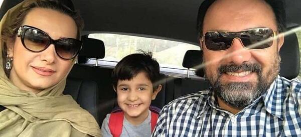 عکس برزو ارجمند و همسرش