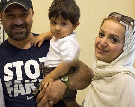 عکس برزو ارجمند و همسرش