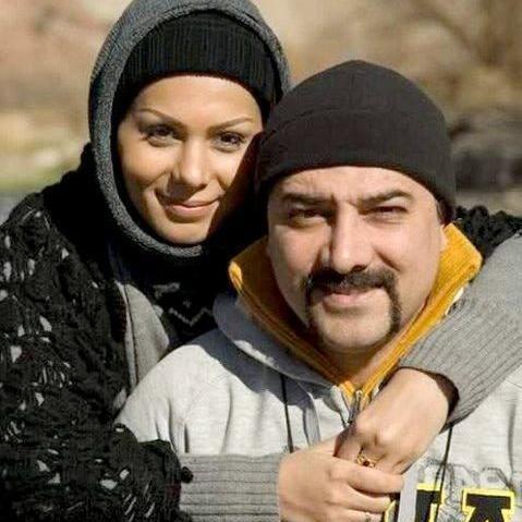 عکس برزو ارجمند و همسرش