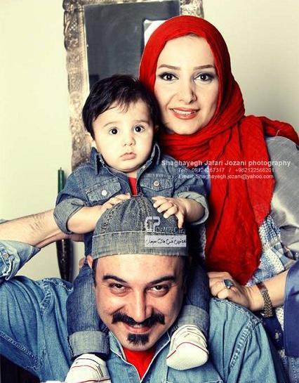 عکس برزو ارجمند و همسرش