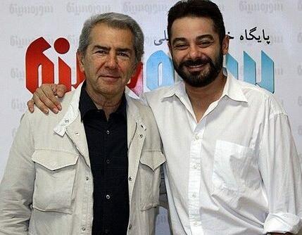 عکس فرامرز قریبیان و گوگوش