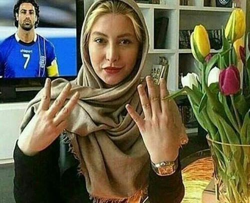 عکس پا فریبا نادری