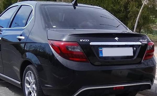 عکس پشت ماشین دنا پلاس