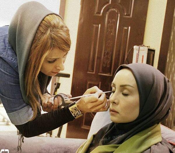عکس بدون گریم حدیث فولادوند