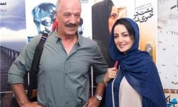 عکس ایرج صادق پور همسر آفرین عبیسی