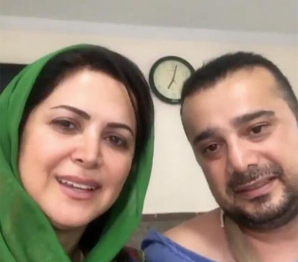 عکس سپند امیرسلیمانی و کمند امیر سلیمانی