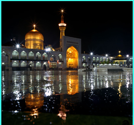 عکس ساده حرم امام حسین
