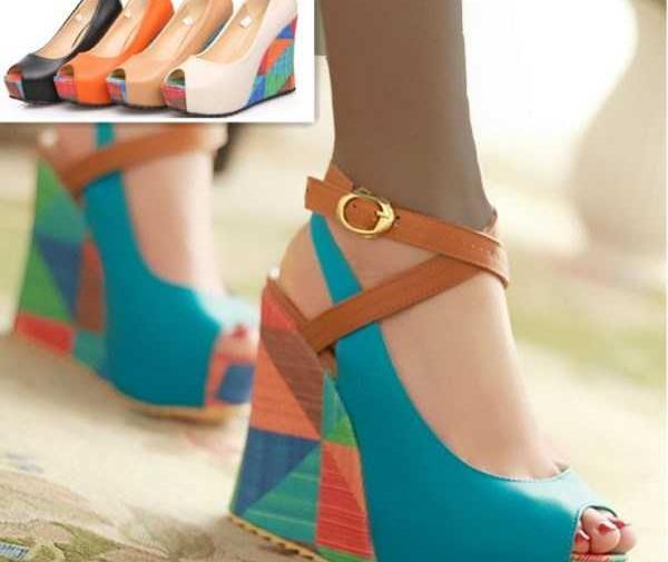 عکس کفش های پاشنه بلند تابستانی