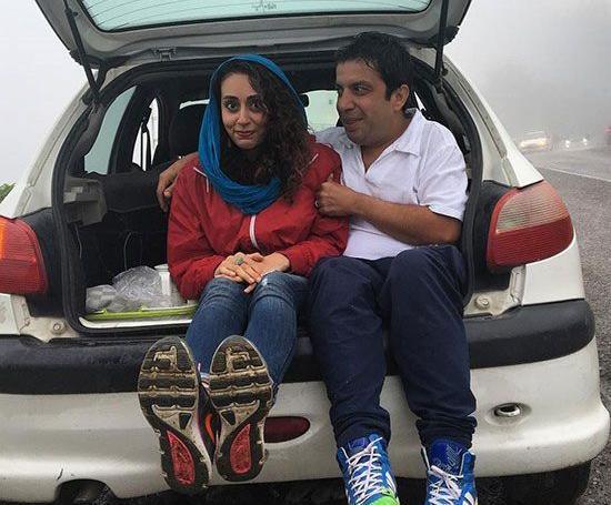 عکسهای همسر افشین زی نوری
