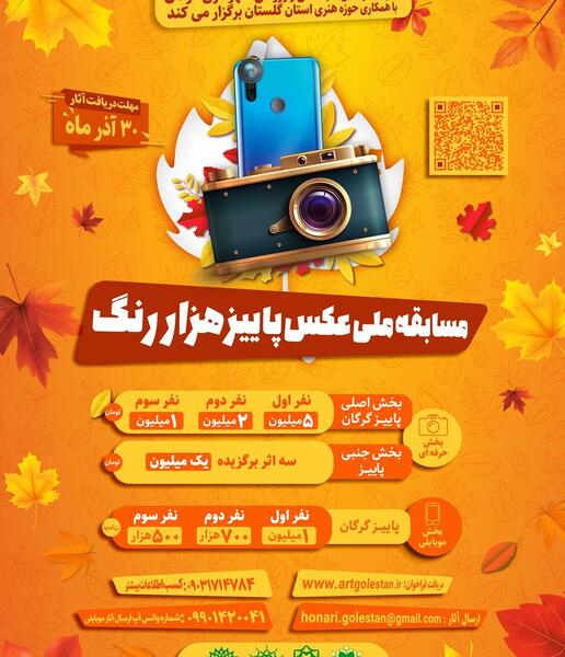 عکس پاییز هزار رنگ