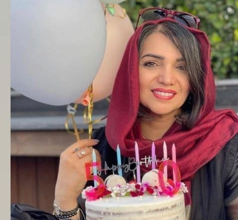 عکس های تولد الهام پاوه نژاد