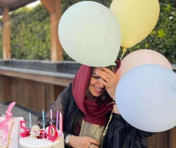 عکس های تولد الهام پاوه نژاد