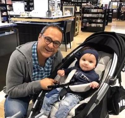 عکس رامبد جوان با زنش در کانادا