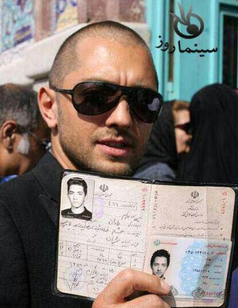 عکس چهره بهرام رادان
