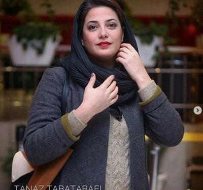 عکس خانم طناز طباطبایی