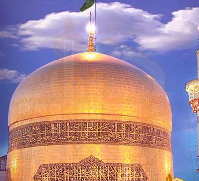 عکس حرم و گنبد امام رضا