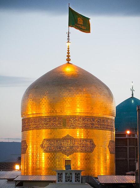 عکس حرم و گنبد امام رضا