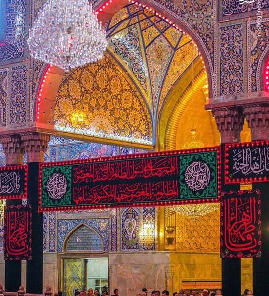 عکس حرم فاطمه زهرا