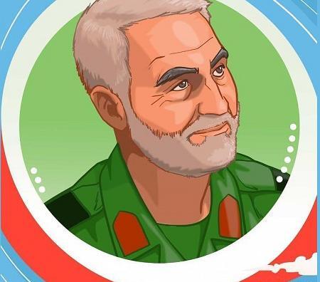 عکس سردار سلیمانی اسان