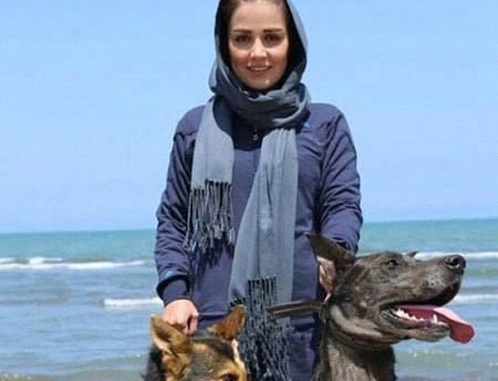 عکس افسانه پاکرو در خارج