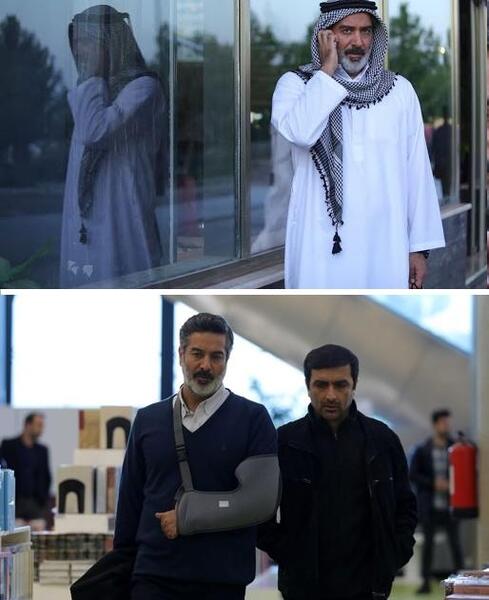 عکس حمیدرضا پگاه در سریال خانه امن