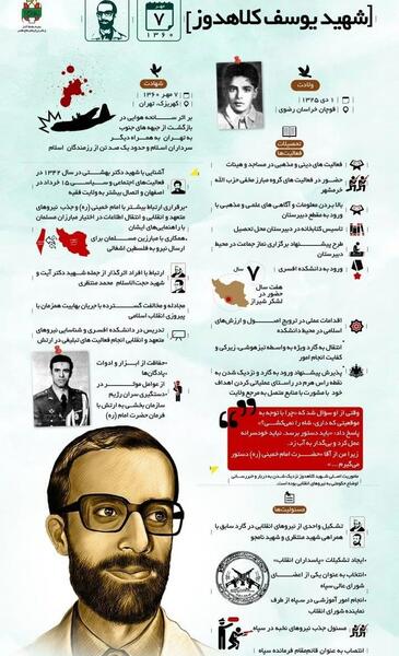 عکس شهید کلاهدوز