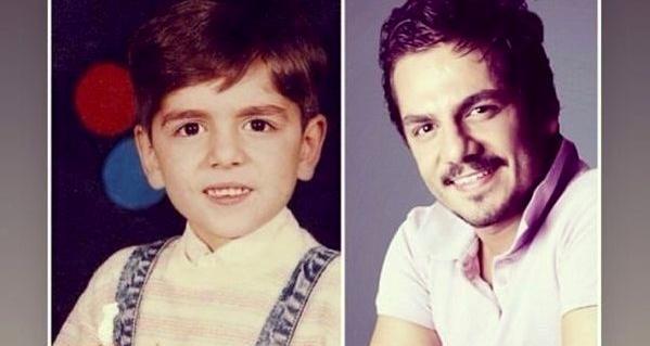 عکس کودکی عباس غزالی