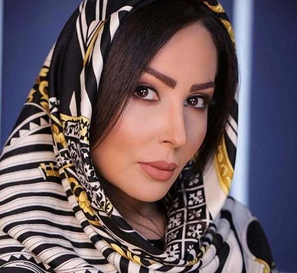 عکس پرستو صالحی و نامزدش