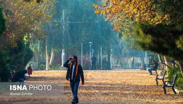 عکس پاییز قم