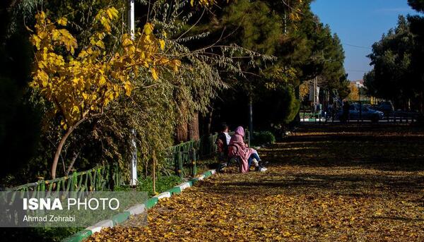 عکس پاییز قم