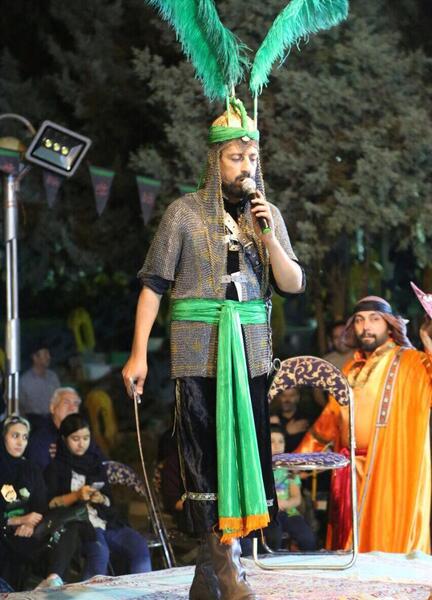 عکس اسماعیل محمدی تعزیه خوان
