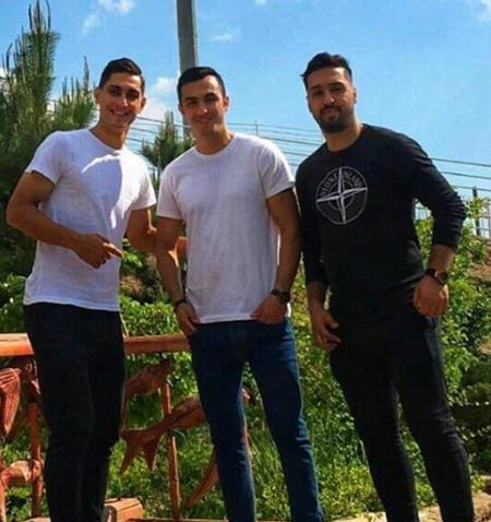 عکس دوست دختر محمد نادری بازیکن پرسپولیس