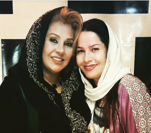 عکس ساقی زینتی و دخترش