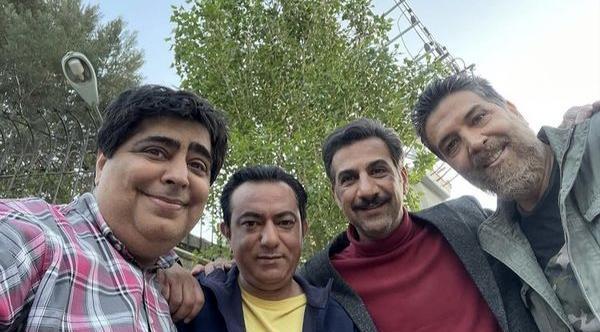 عکس رضا شفیعی جم و پسرش