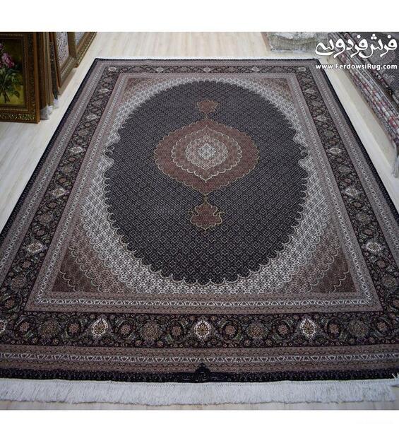 عکس فرش زمینه سرمه ای