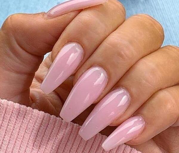 عکس مدل ناخن ذوزنقه