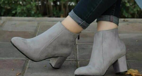 عکس کفش پاشنه بلند زمستانی