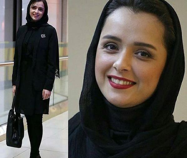 عکس لو رفته ترانه علیدوستی در حال شنا