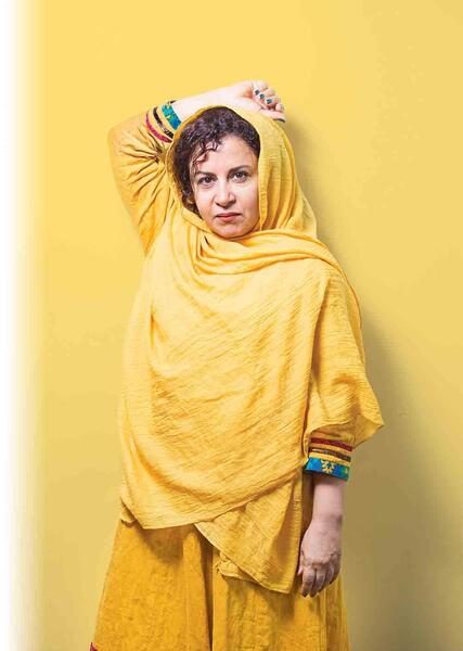 عکس واقعی غمناز مادر عبدالمالک ریگی