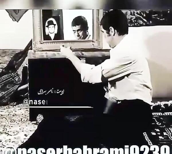 عکس بهروز وثوقی غمگین