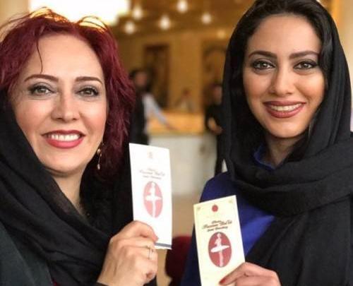 عکس بی حجاب شیرین بینا