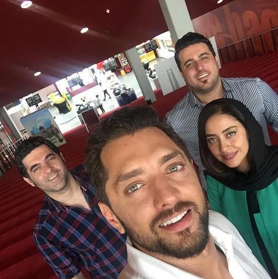 عکس بهرام رادان و همسر واقعی اش