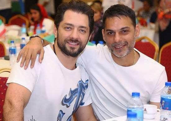 عکس بهرام رادان و همسر واقعی اش