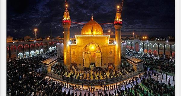 عکس حرم شاه نجف