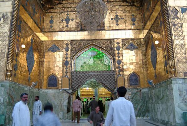 عکس حرم شاه نجف
