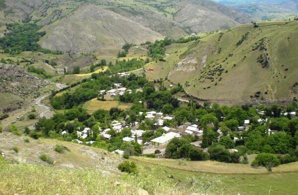 عکس روستا سرسبز