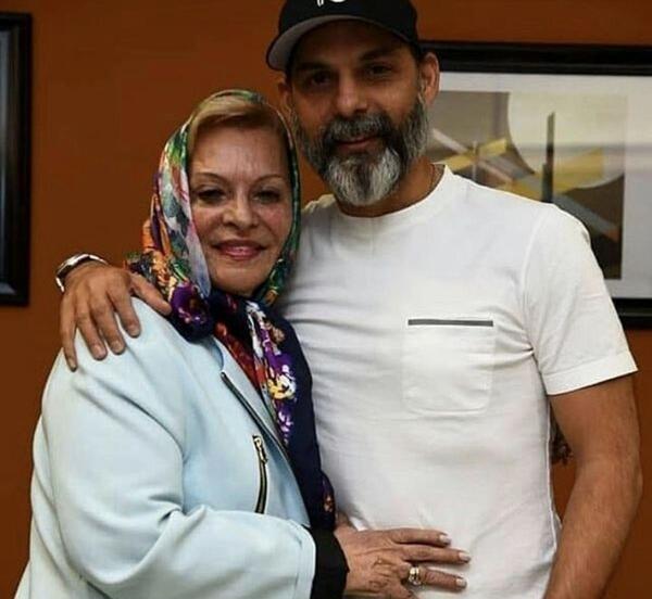 عکس مادر پیمان معادی