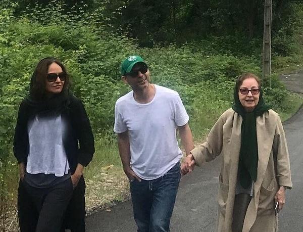 عکس مادر پیمان معادی
